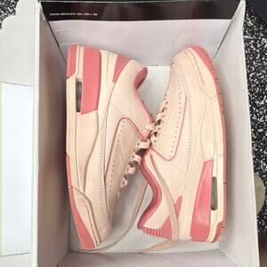Jordan Air Jordan 2/3 Washed Coral Pink Salt Womens Athletic Sneakers FZ4122-600